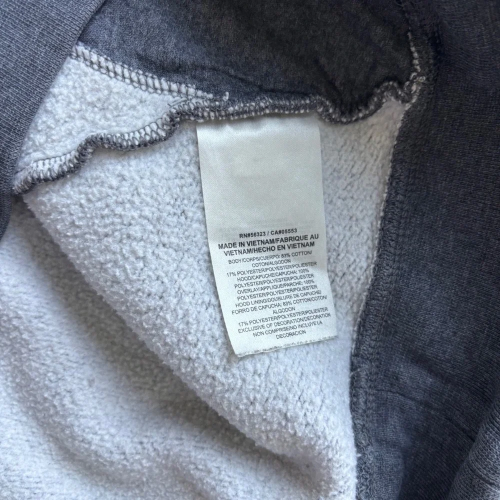 Illinois Nike Hoodie Mens Large Gray Shield Hybrid Tech Fleece Sportswear